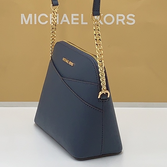 MICHAEL KORS JET SET TRAVEL DOME
XCROSS XBODY NAVY COLOR - Picture 3 of 13